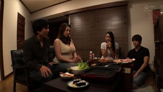 Honma yuri, kazama yumi wife swapping a boss and his junior traded wives