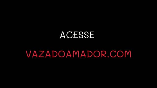 Minha Vizinha - Vazado Amador