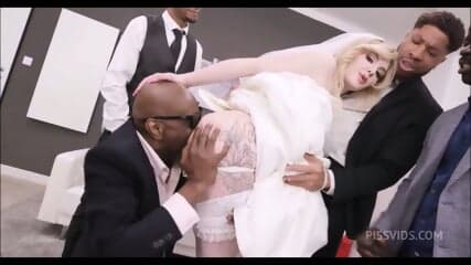 BBK Here Cums The Bride BBC DAP Gangbang