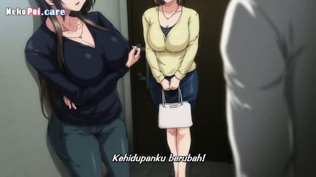 [NEW Release] Kyonyuu ga Futari Inai to Bokki Shinai Otto no Tame ni Tomodachi wo Tsuretekita Tsuma Episode 1 Subtitle Indonesia