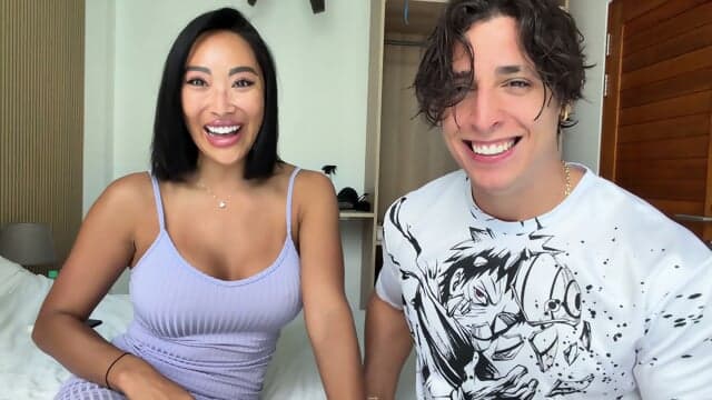 Japanese MILF Gets Fucked & creampied By A Buff Arab Dude
