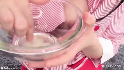 Happy Food Cum Princess ❤️ Sperm Trash WHORE. Semen VIKING. Cum Swallowing Angel 🔥 H0N6D2S 062 (Partial)  💜🔞 Cute Gokkun CumSLUT Aya Miyazaki
