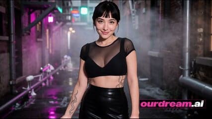 Ourdream | Smoking Hot Girl Fucks In The Alley